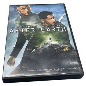After Earth DVD Will Smith Jaden Smith copyright 2013 Columbia PG-13 READ